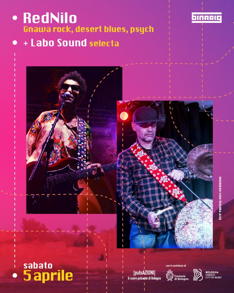 Rednilo live al Binario Bologna
release party dell'EP "rednilo".
5 aprile 2025-